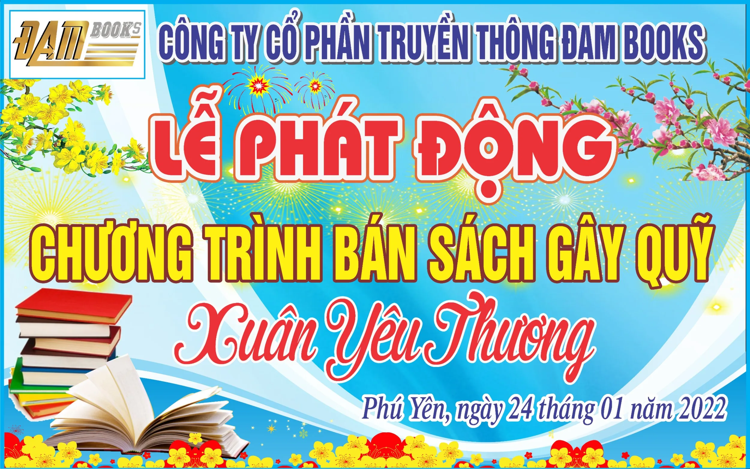 Đam Books tổ chức Lễ phát động chương trình bán sách gây quỹ “Xuân yêu thương”