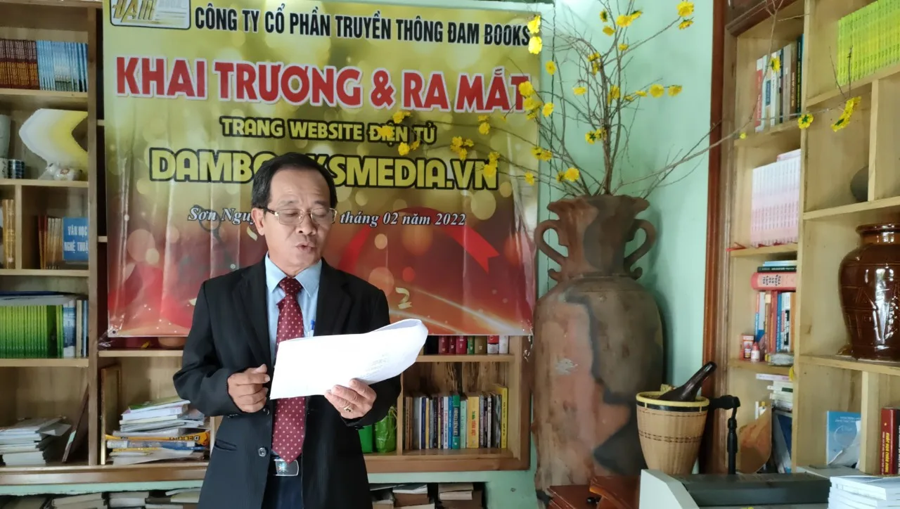 Lễ khai trương và ra mắt Trang Website Dambooksmedia.vn