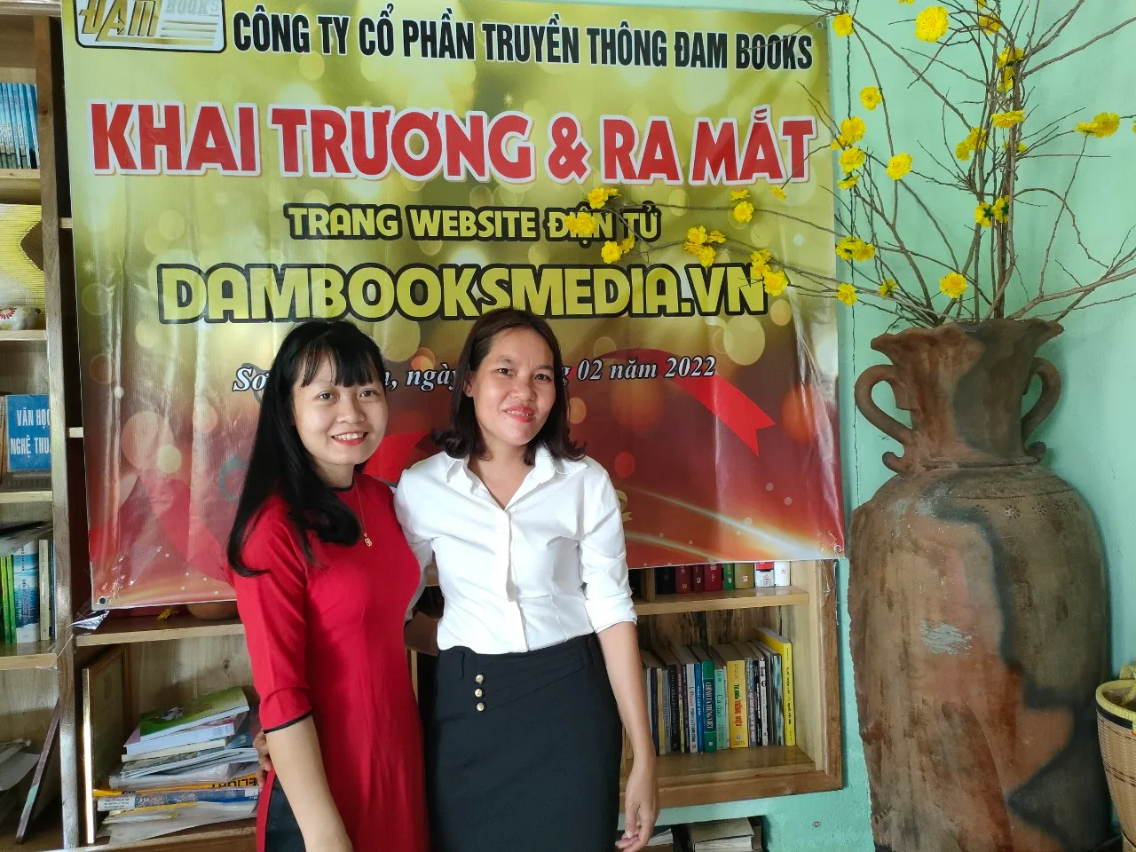 Lễ khai trương và ra mắt Trang Website Dambooksmedia.vn