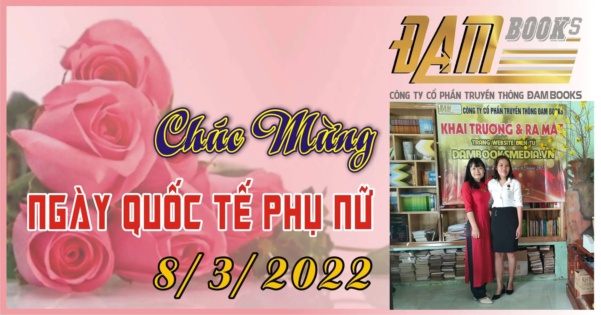 Đam Books chào mừng Ngày Quốc tế Phụ nữ