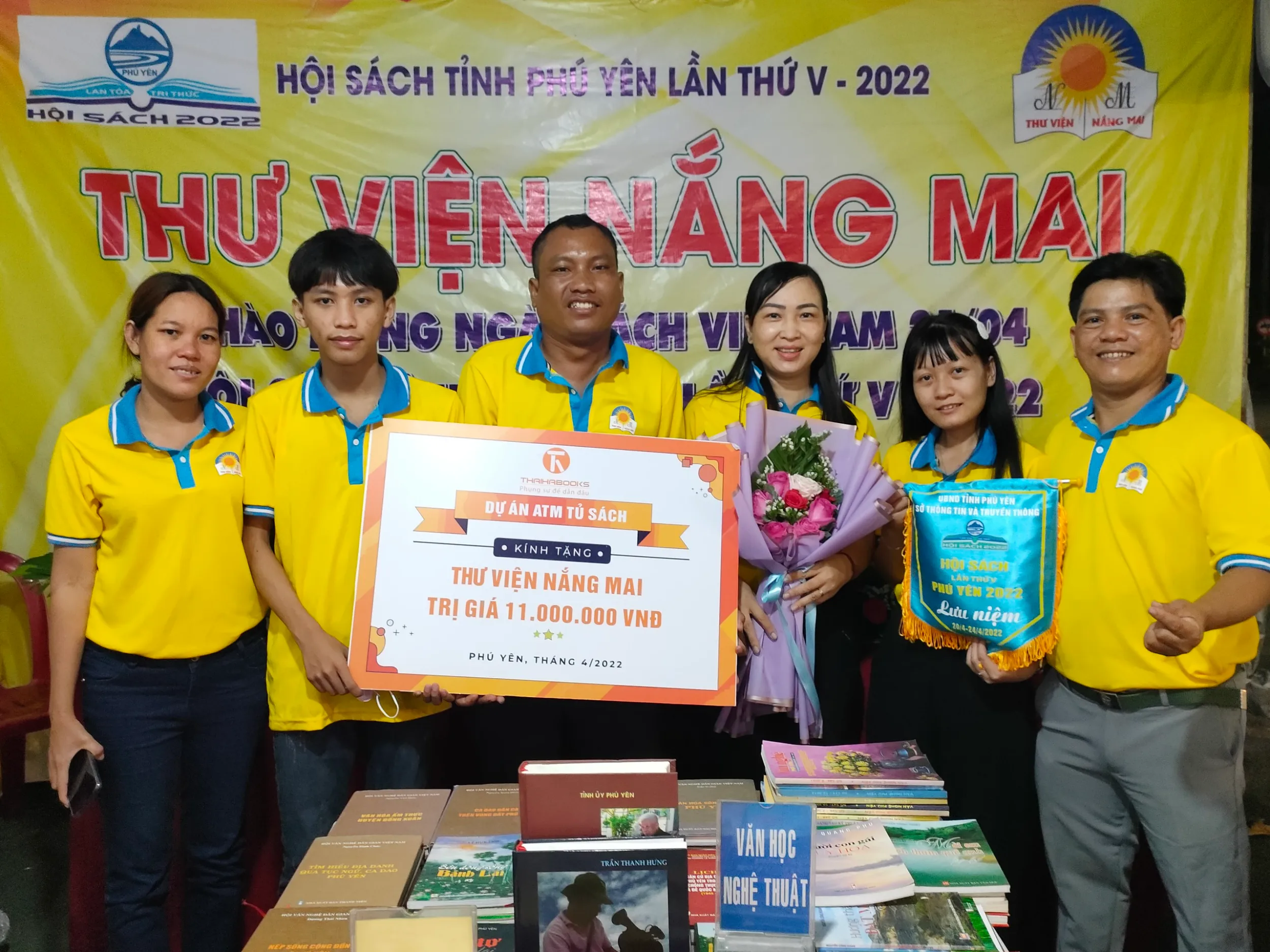 Thư viện Nắng Mai tham gia Hội sách tỉnh Phú Yên lần V – 2022