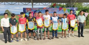 Khai mạc Giải bóng đá nam xã Sơn Phước