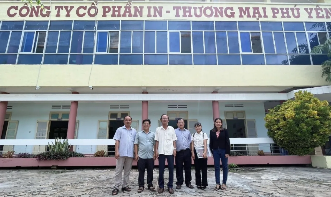 Chủ tịch Đam Books thăm Nhà in Phú Yên