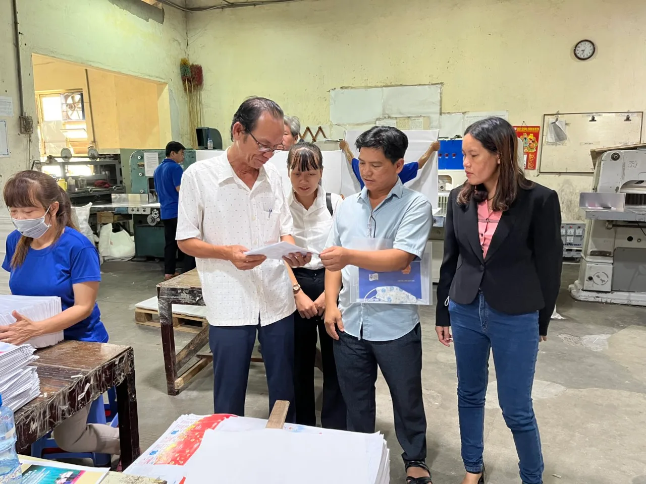 Chủ tịch Đam Books thăm Nhà in Phú Yên