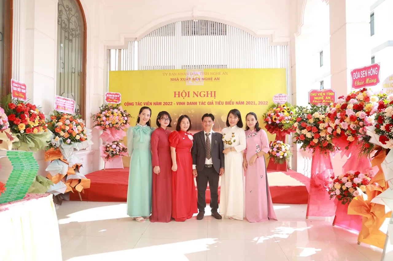 Đam Books dự Hội nghị CTV, tác giả tiêu biểu tại NXB Nghệ An