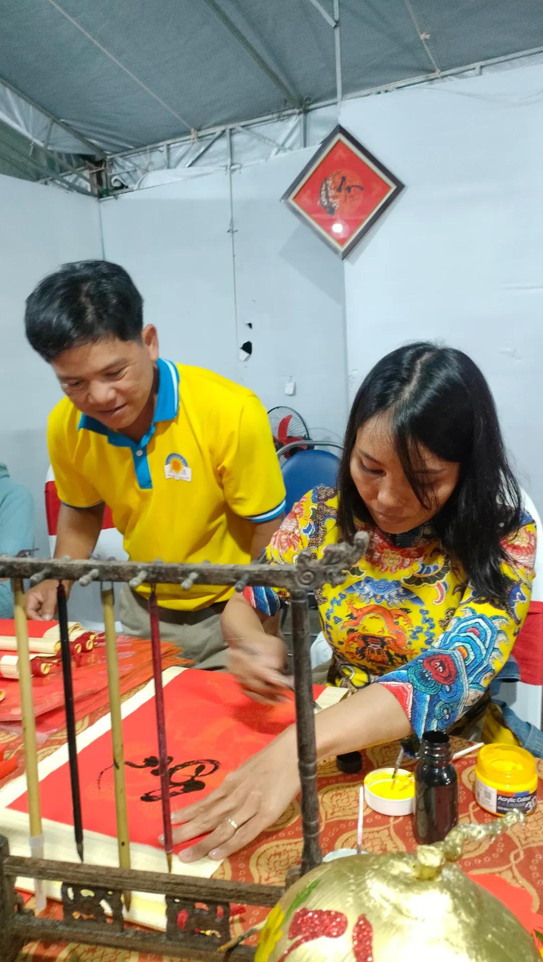 Xin chữ – Lưu Giang