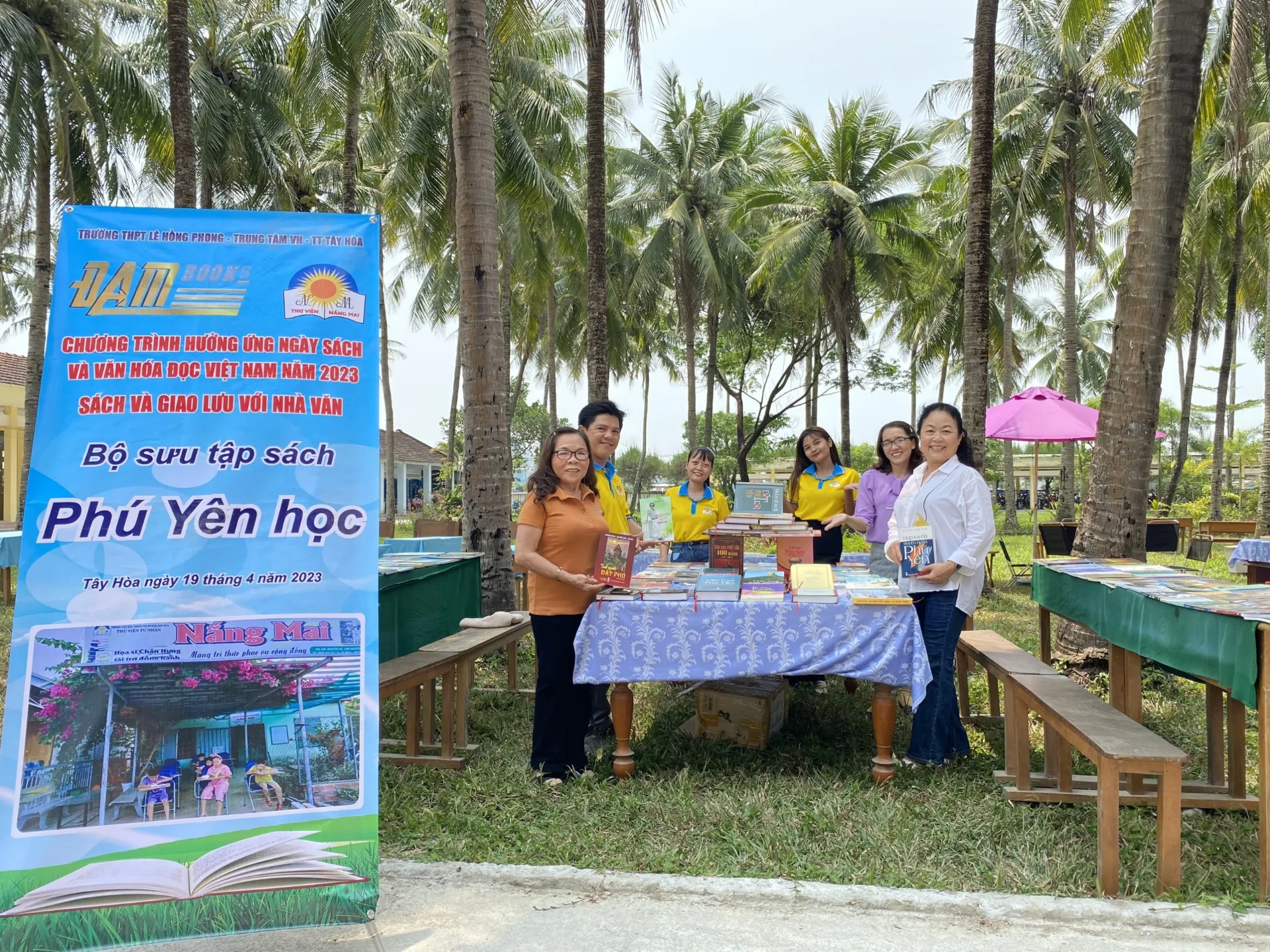 Đam Books trưng bày Bộ sưu tập sách “Phú Yên học” tại Tây Hòa