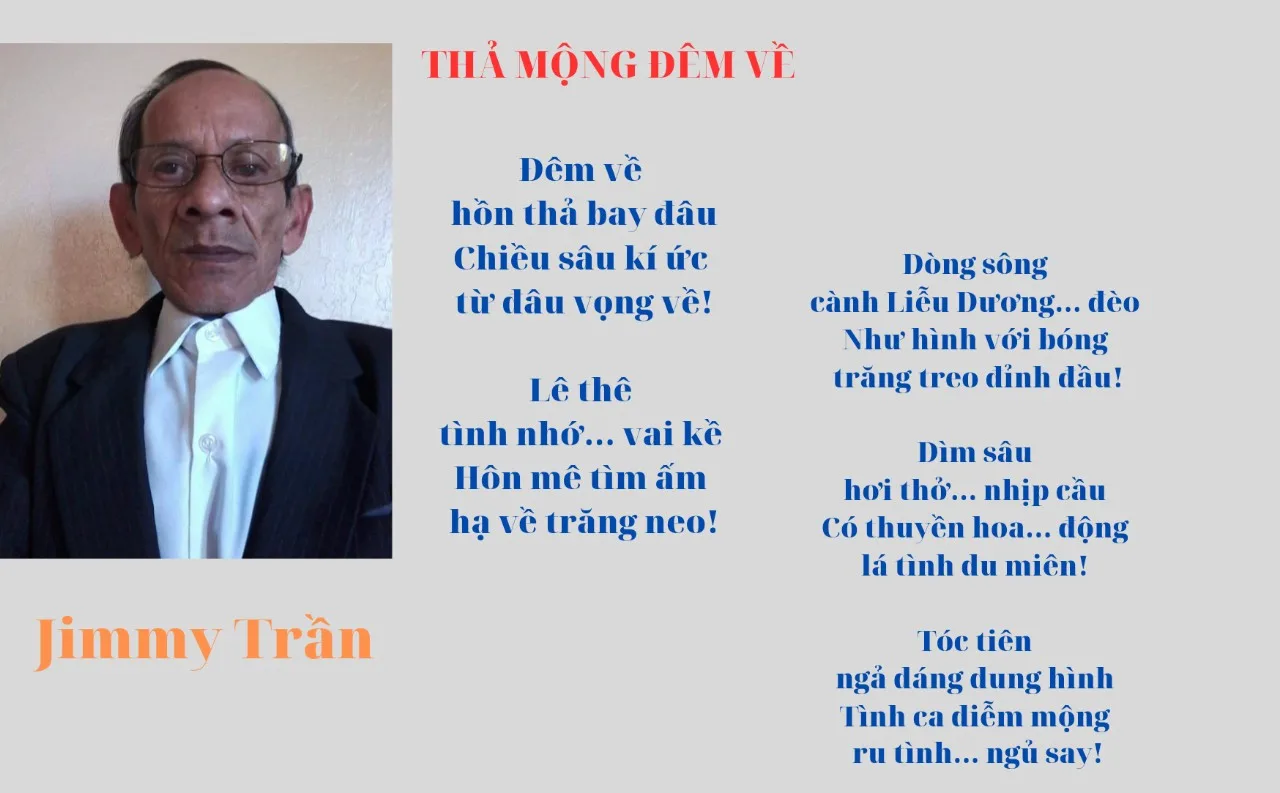 Jimmy Trần: Chùm thơ tình 001