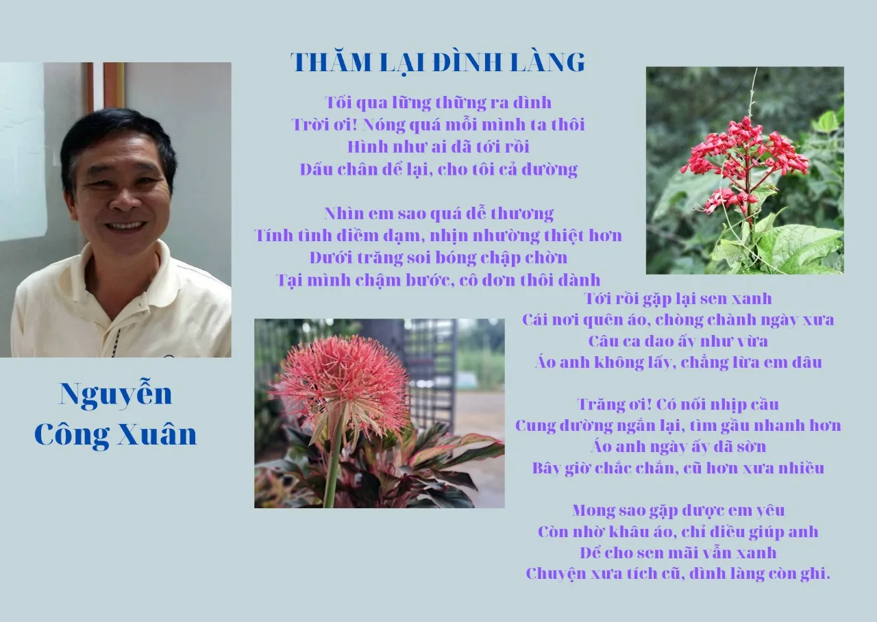 Nguyễn Công Xuân: Chùm thơ tình 001