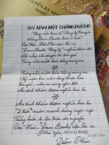 Hai năm một chặng đường – Thơ Diễm Phúc