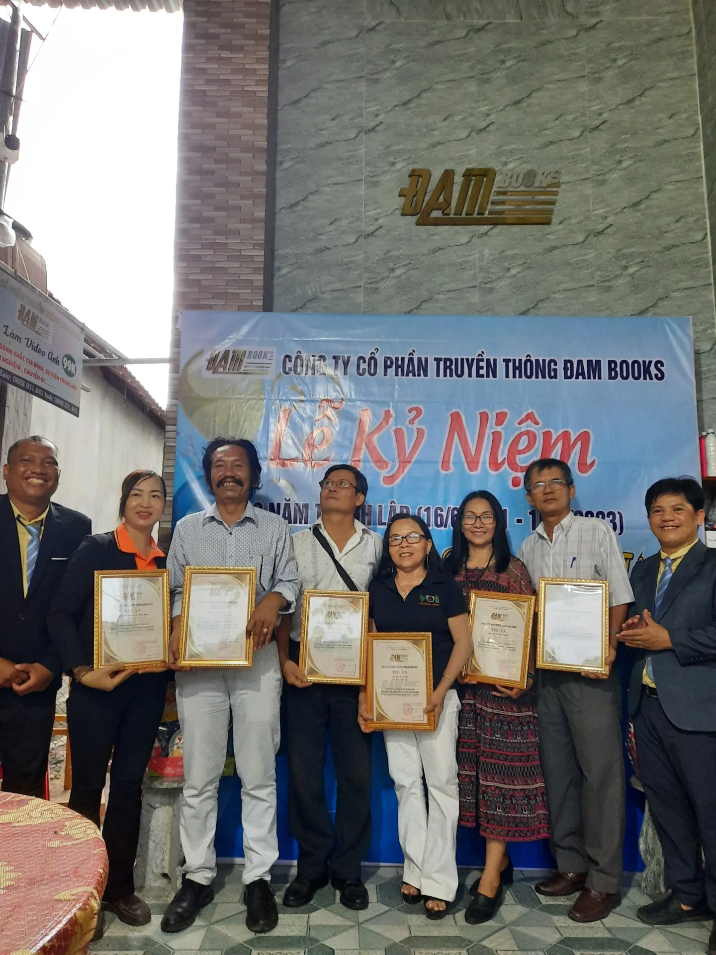 Đam Books tổ chức Lễ kỷ niệm 02 năm thành lập