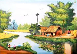 Thôn quê ai cũng nhớ – Thơ Trần Vĩnh
