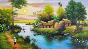Dạ khúc tình quê – Thơ Tuấn Chiêm