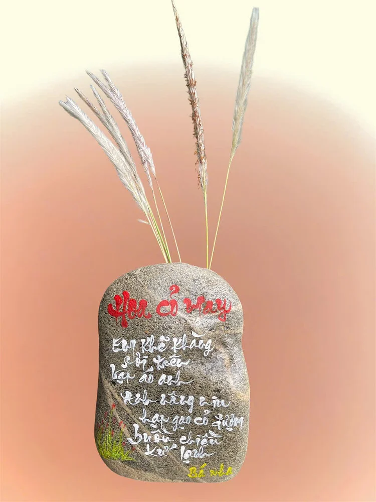 Thư pháp Trần Minh Đường – Người thổi hồn vào đá