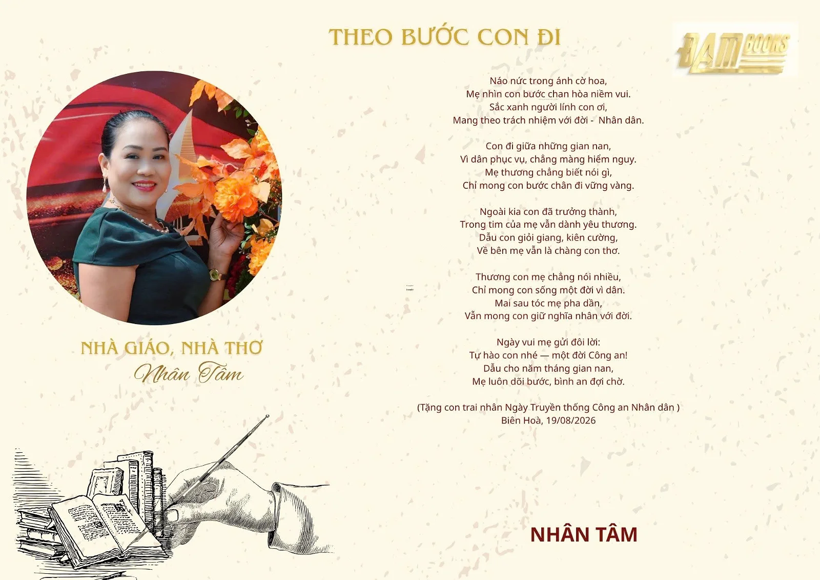 Theo bước chân con – Thơ Nhân Tâm
