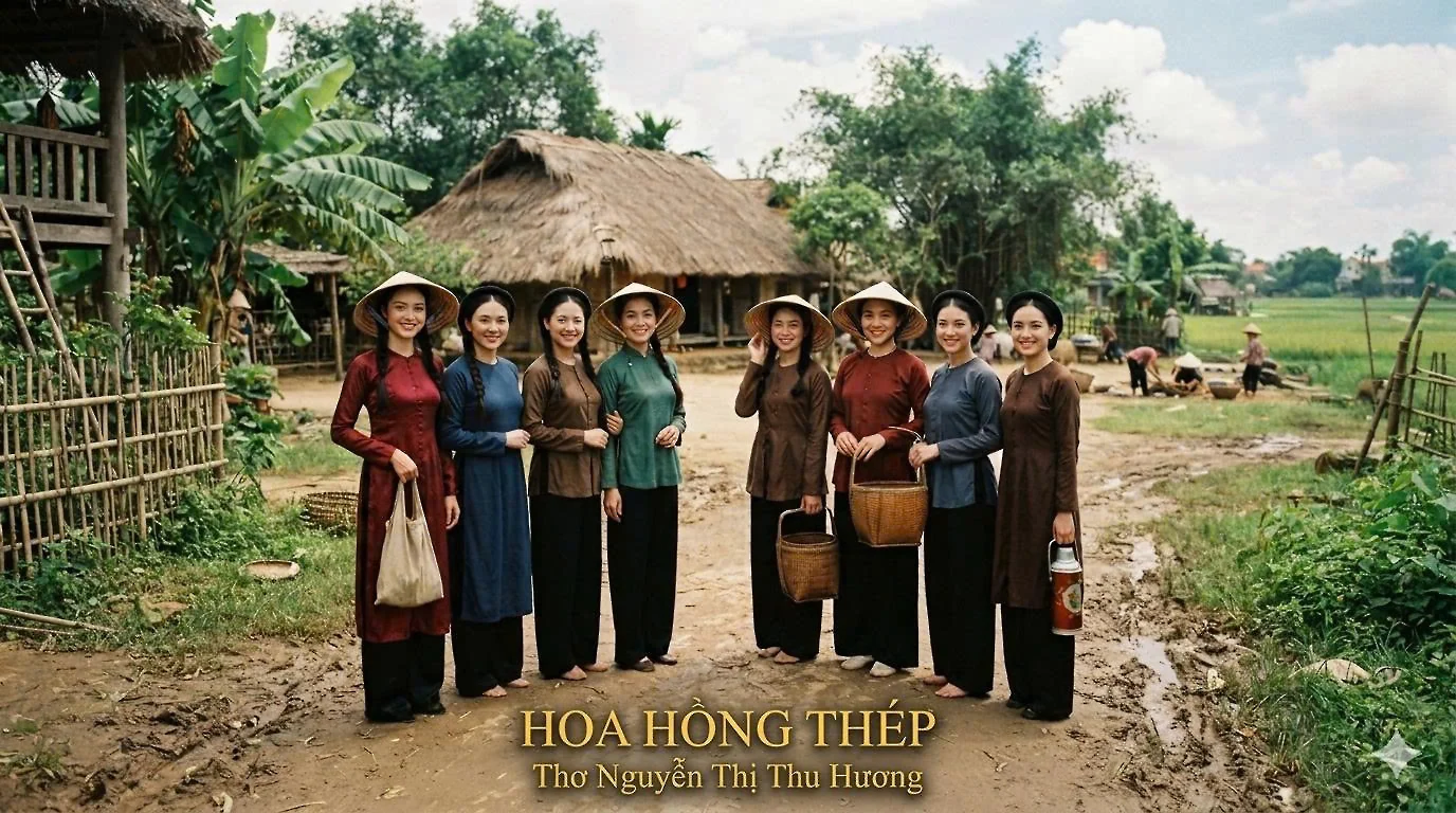 “Hoa Hồng Thép” – Thơ Nguyễn Thị Thu Hương